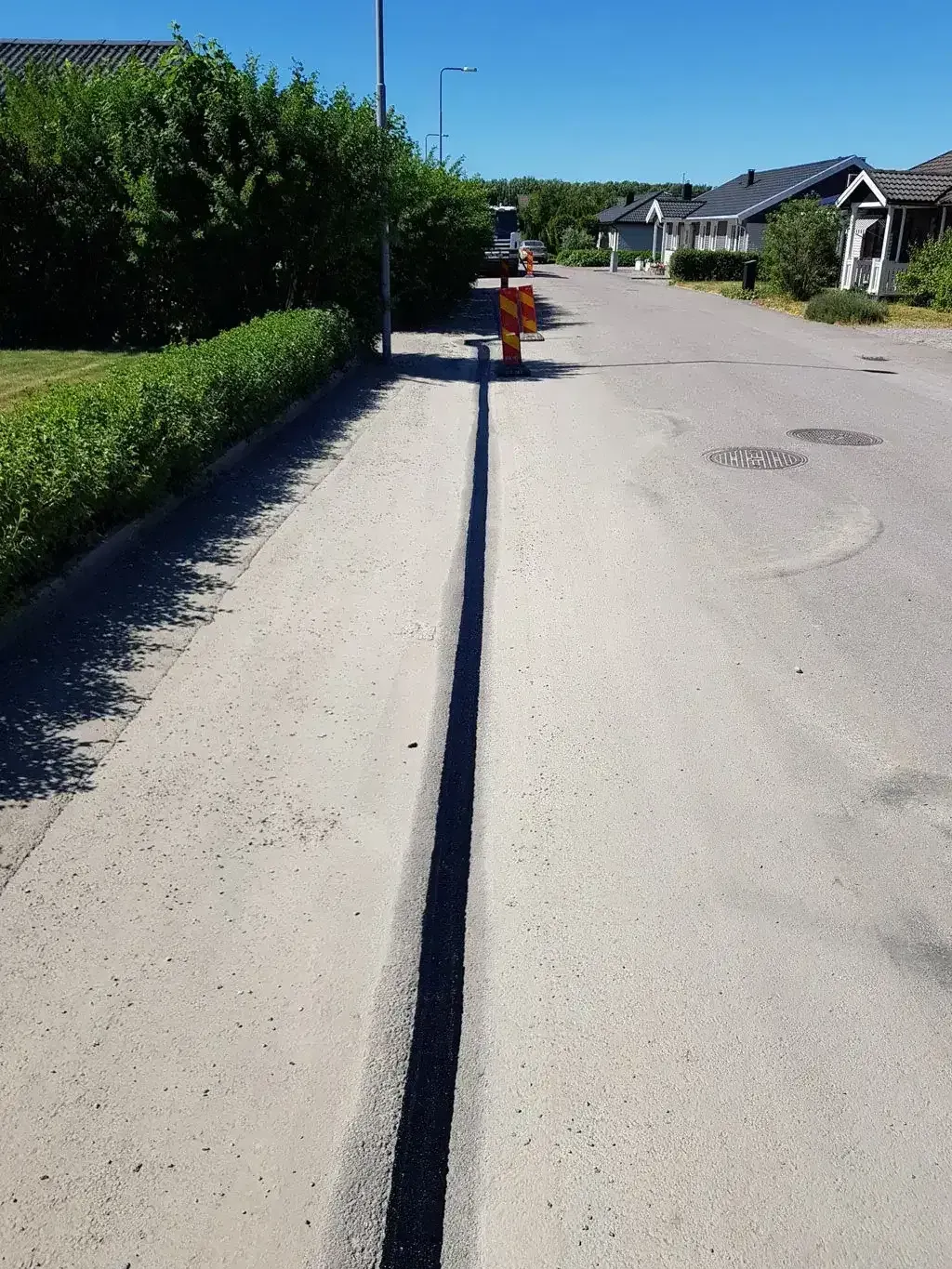 Microtrenching