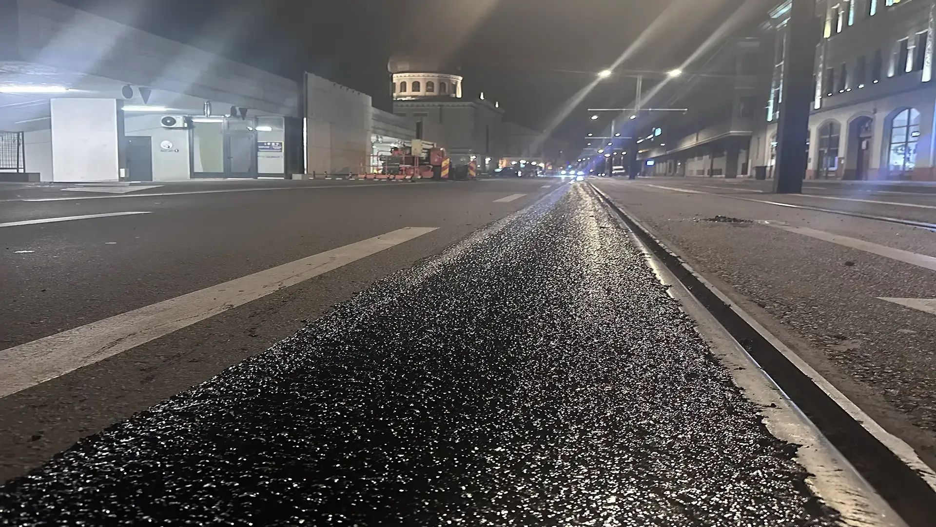 Lucrări cu asfalt
