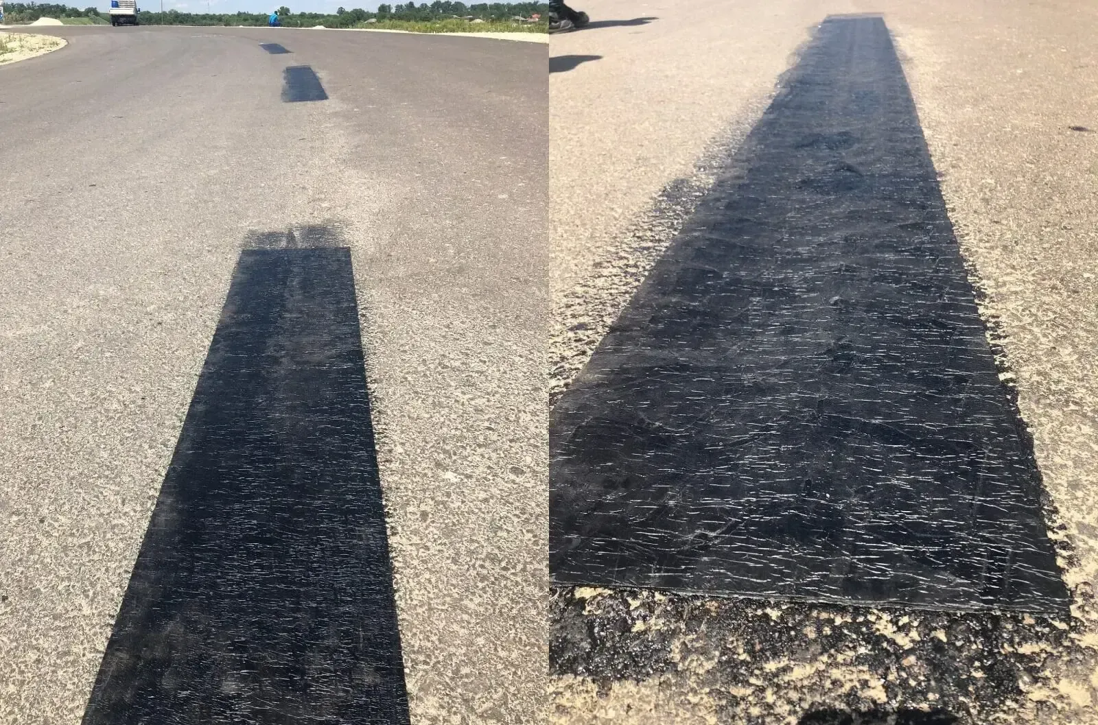Bandă bituminoasă ranforsată pentru rosturi și fisuri – BIGUMA SAMI®