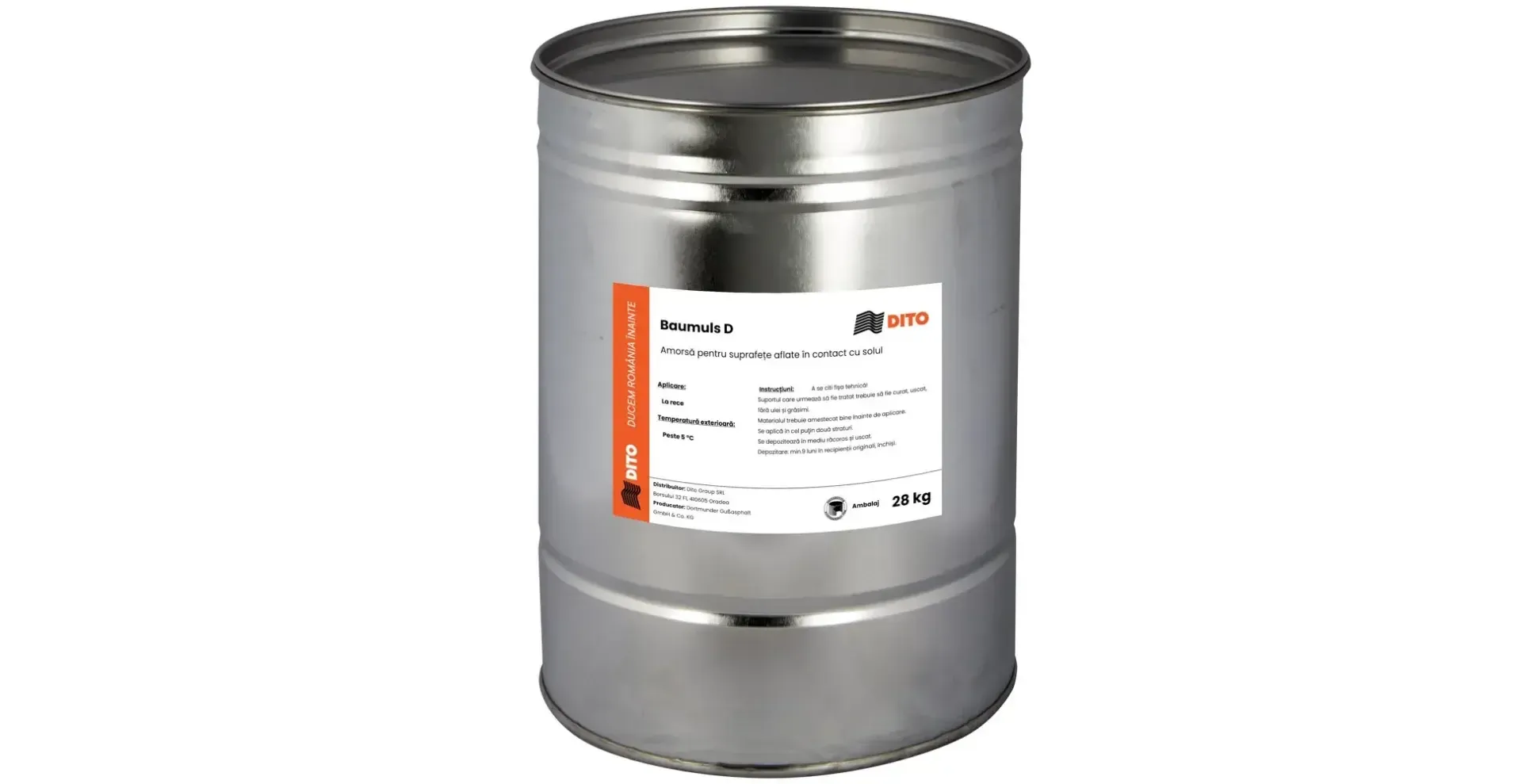 Amorsă bituminoasă pentru hidroizolații – Baumuls D®