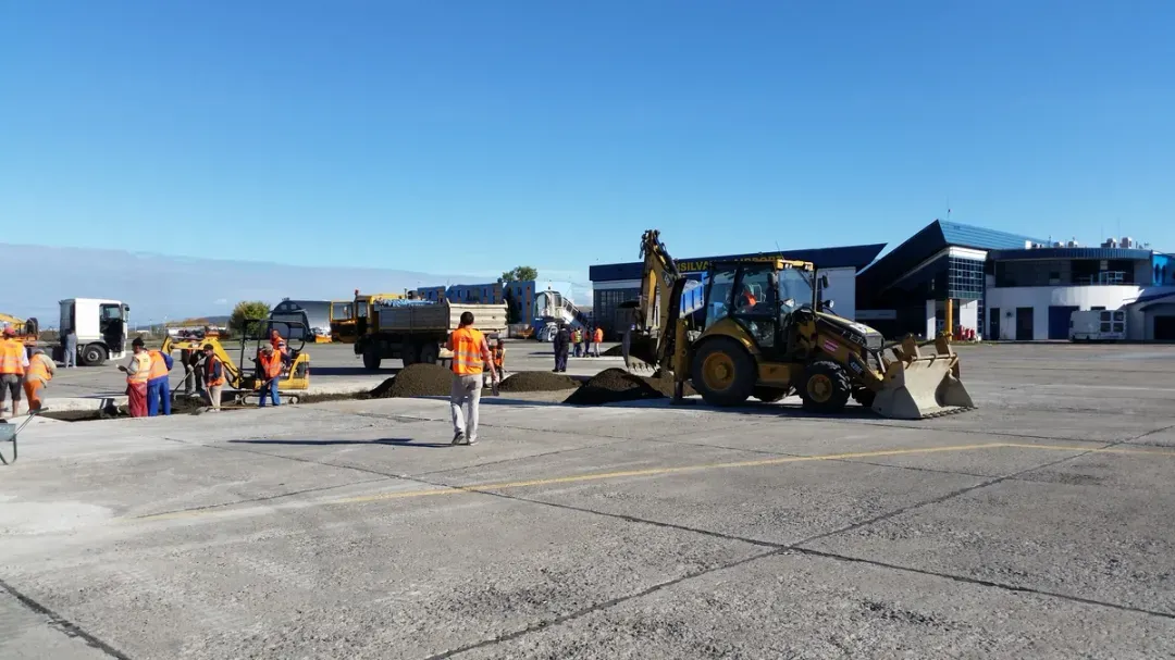 Înlocuire dale izolate de beton